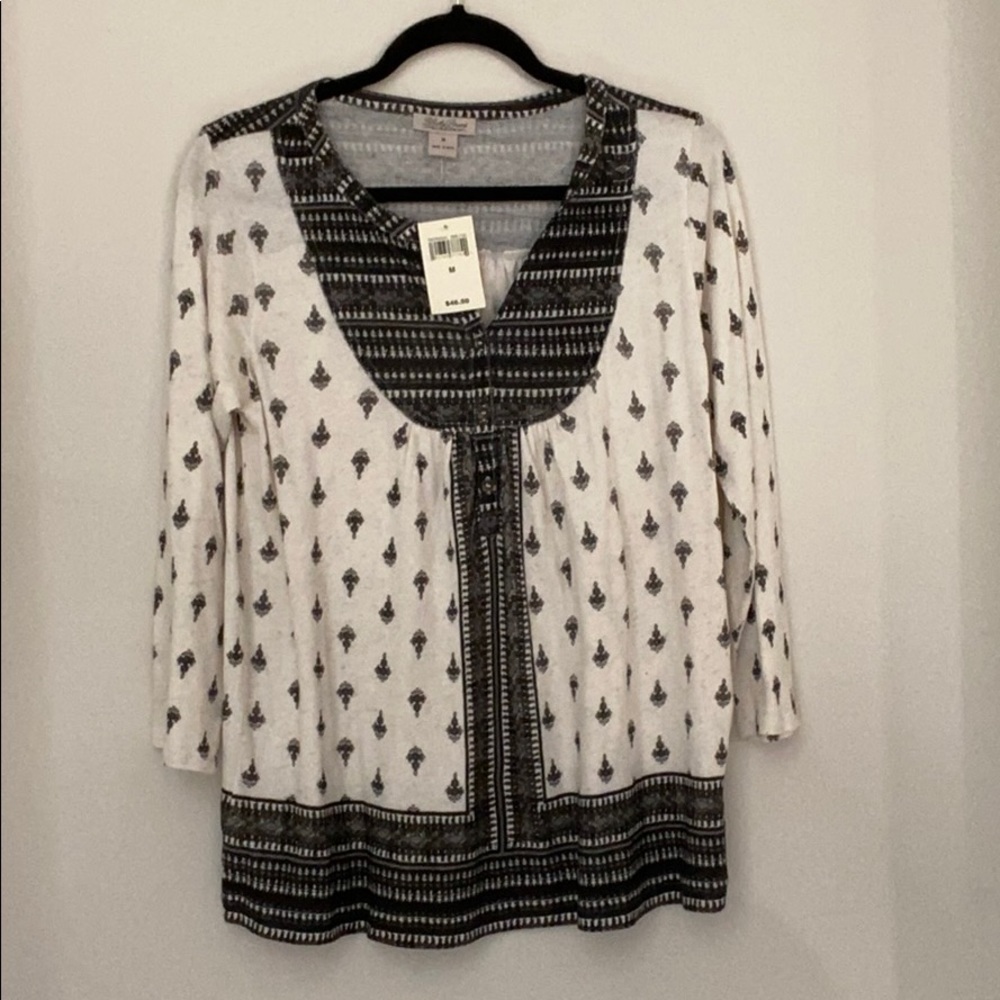 Lucky Brand printed top